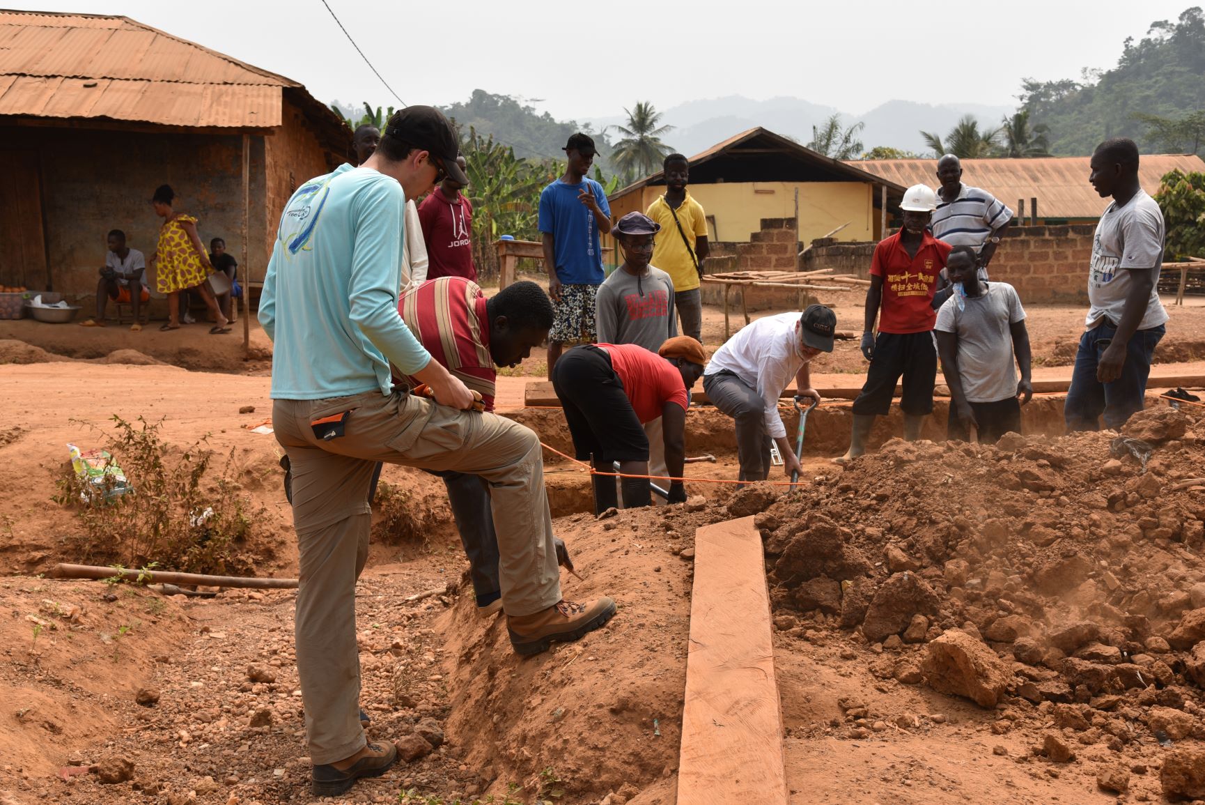 WPI Students in Ghana