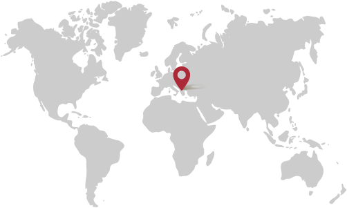 Map of albania project center