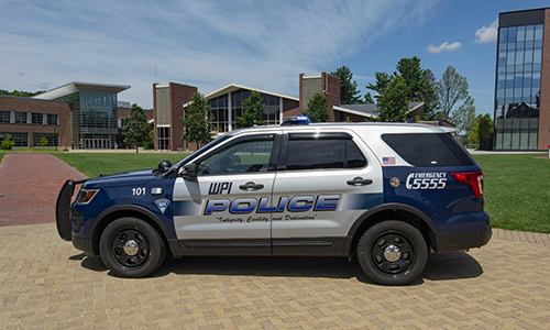 WPI Police Car