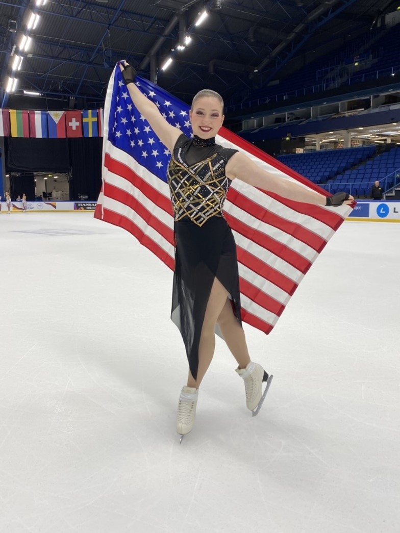 Tessa Lytle Ice skating