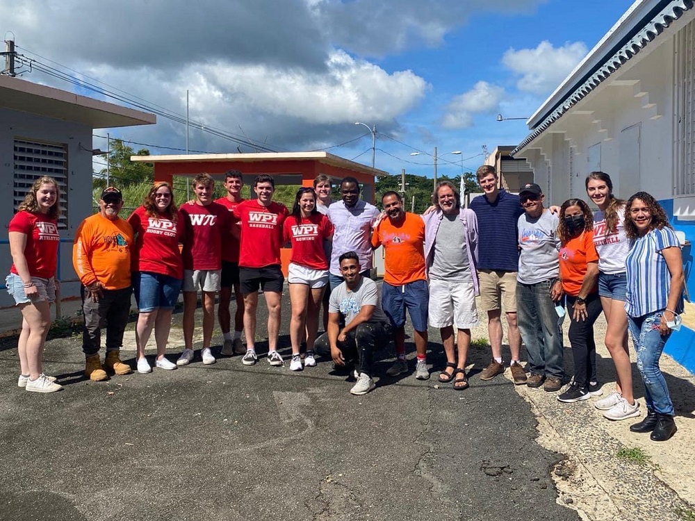 WPI students and faculty