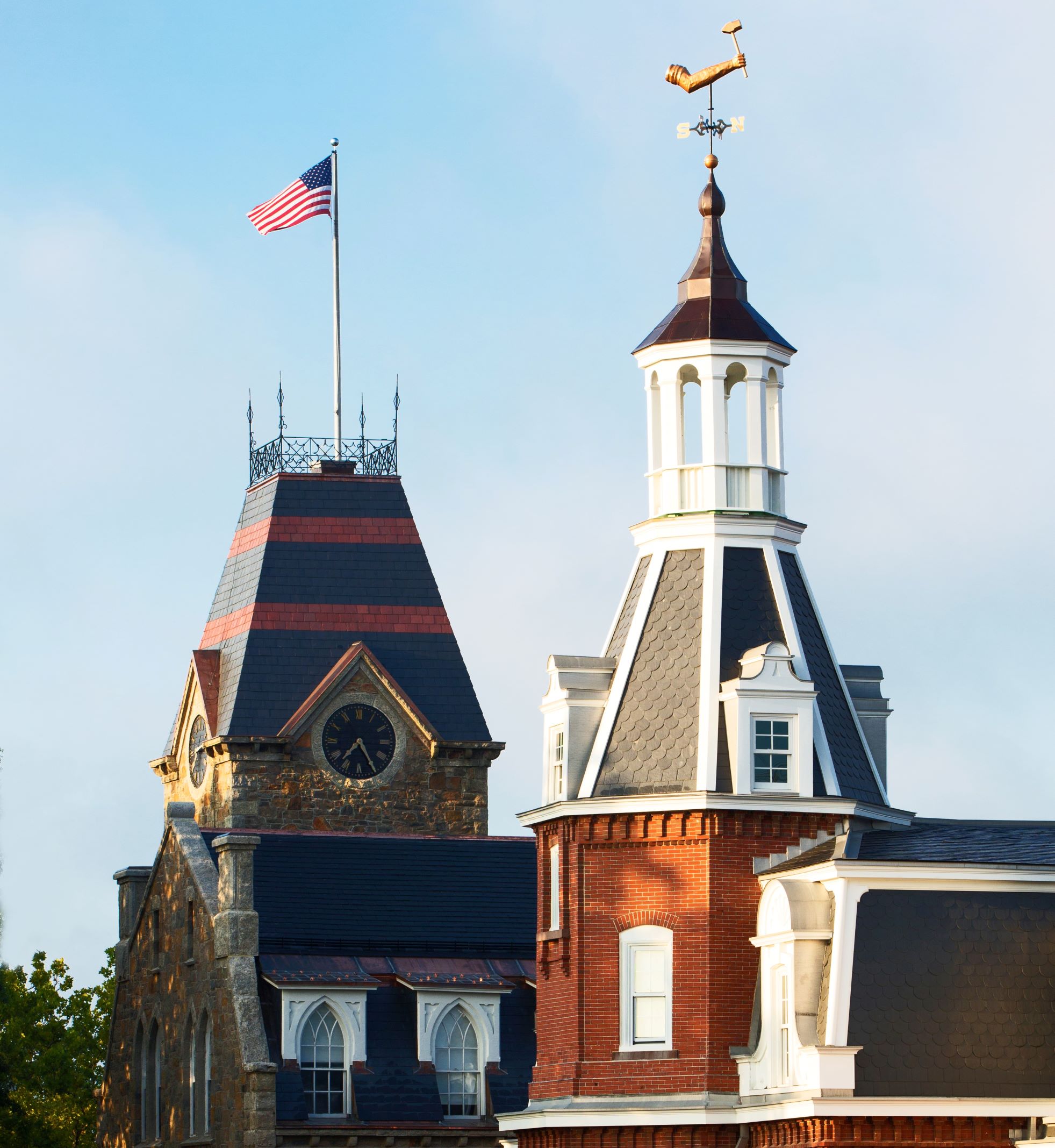 Boynton and Washburn towers