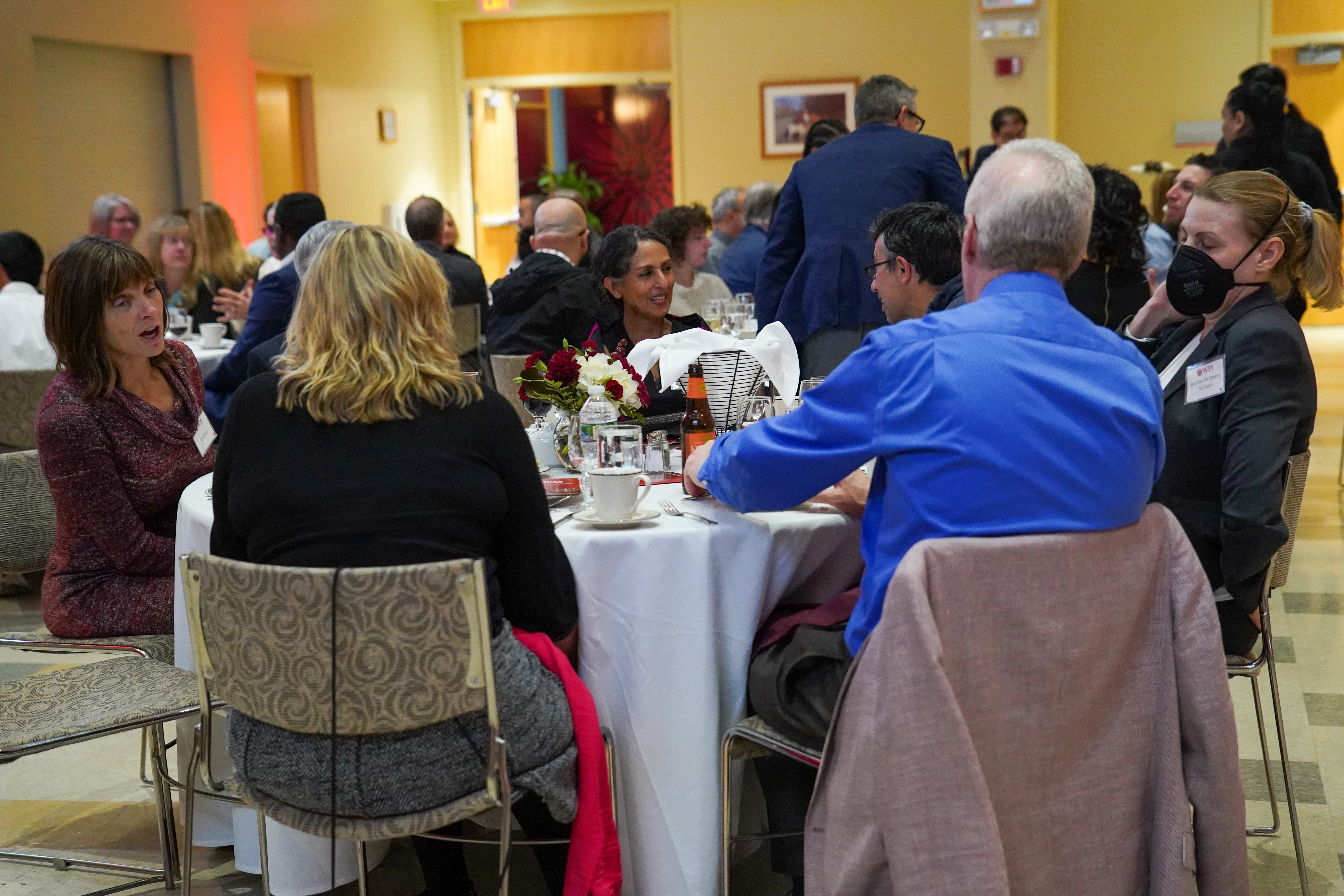 Employees and Guest Sitting.