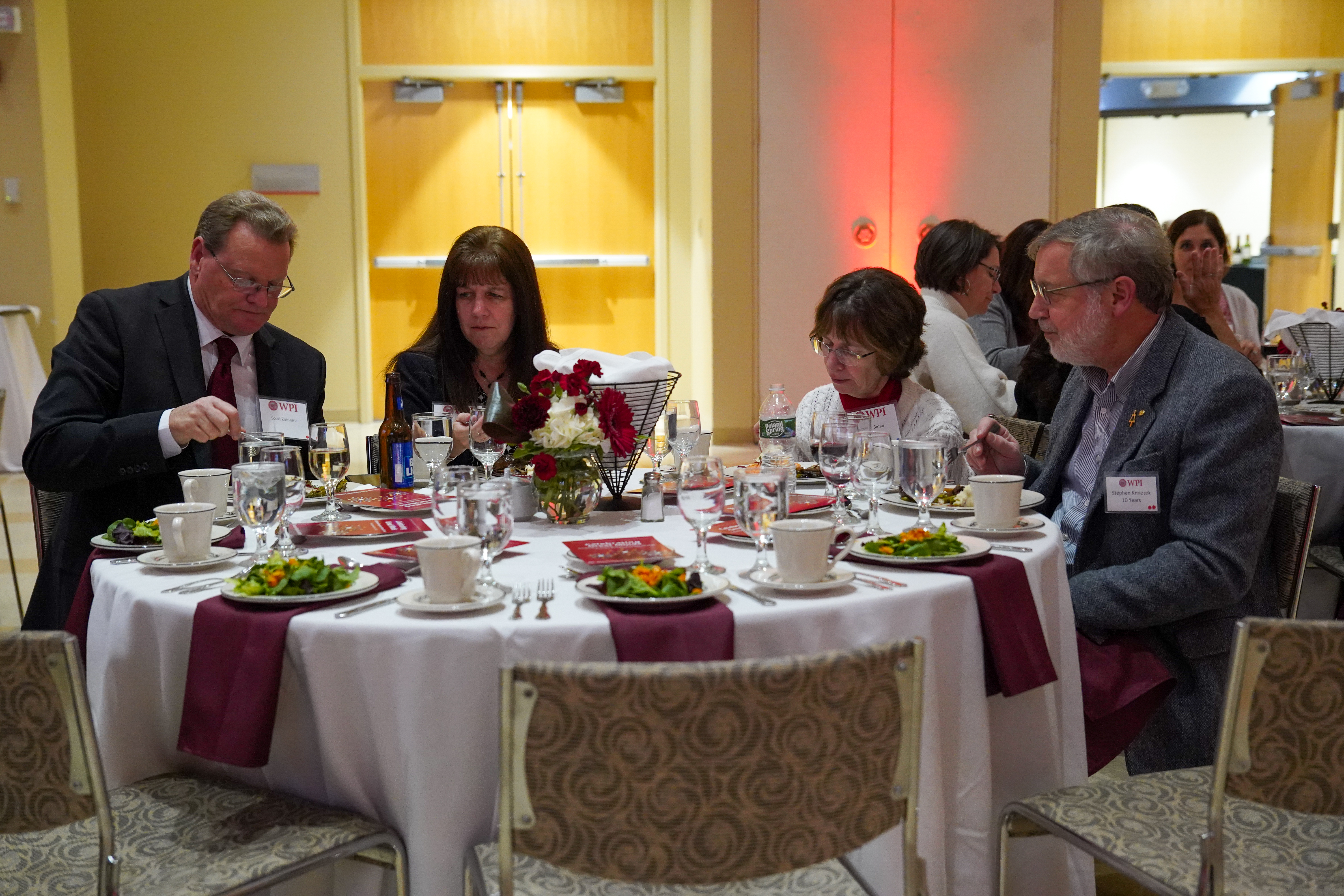 Employees and Guest Sitting.