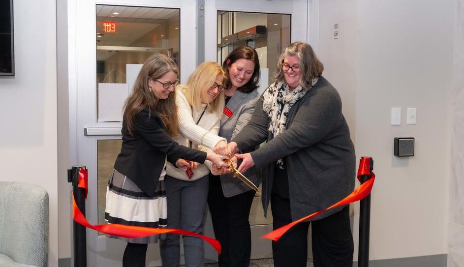 Ribbon cutting