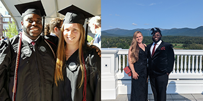 Jenny Wallace ‘16 and KJ Haney ‘16
