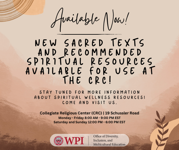 New Sacred Text Available at the CRC