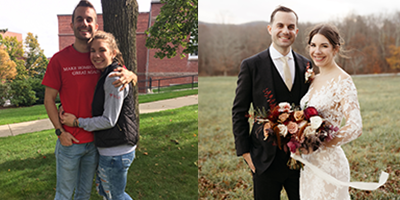 Derek Porter ’17 and Haylea Porter ’19