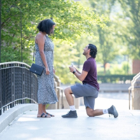 Ivanna Stuart ’18, MS ‘18 and Jason Bruno ’18