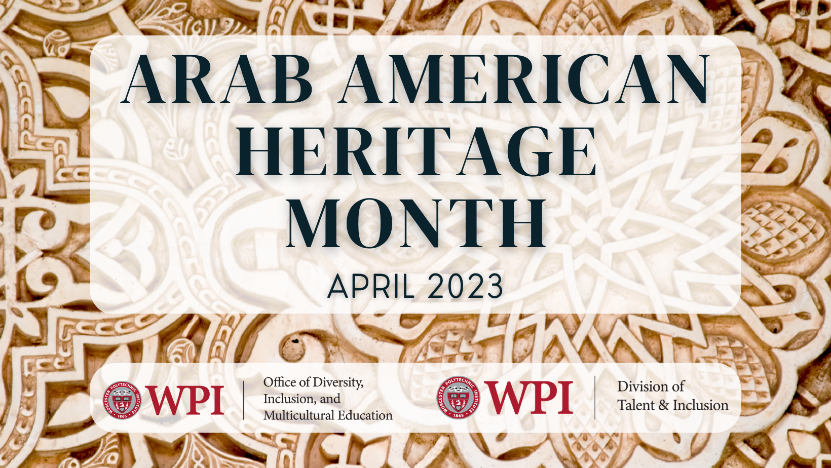 Arab American Heritage Month 2023
