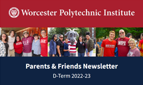 A photo of the header for the Parents &amp; Friends D-Term newsletter.