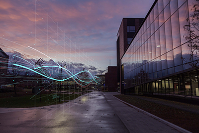WPI Quad with tech elements overlayed