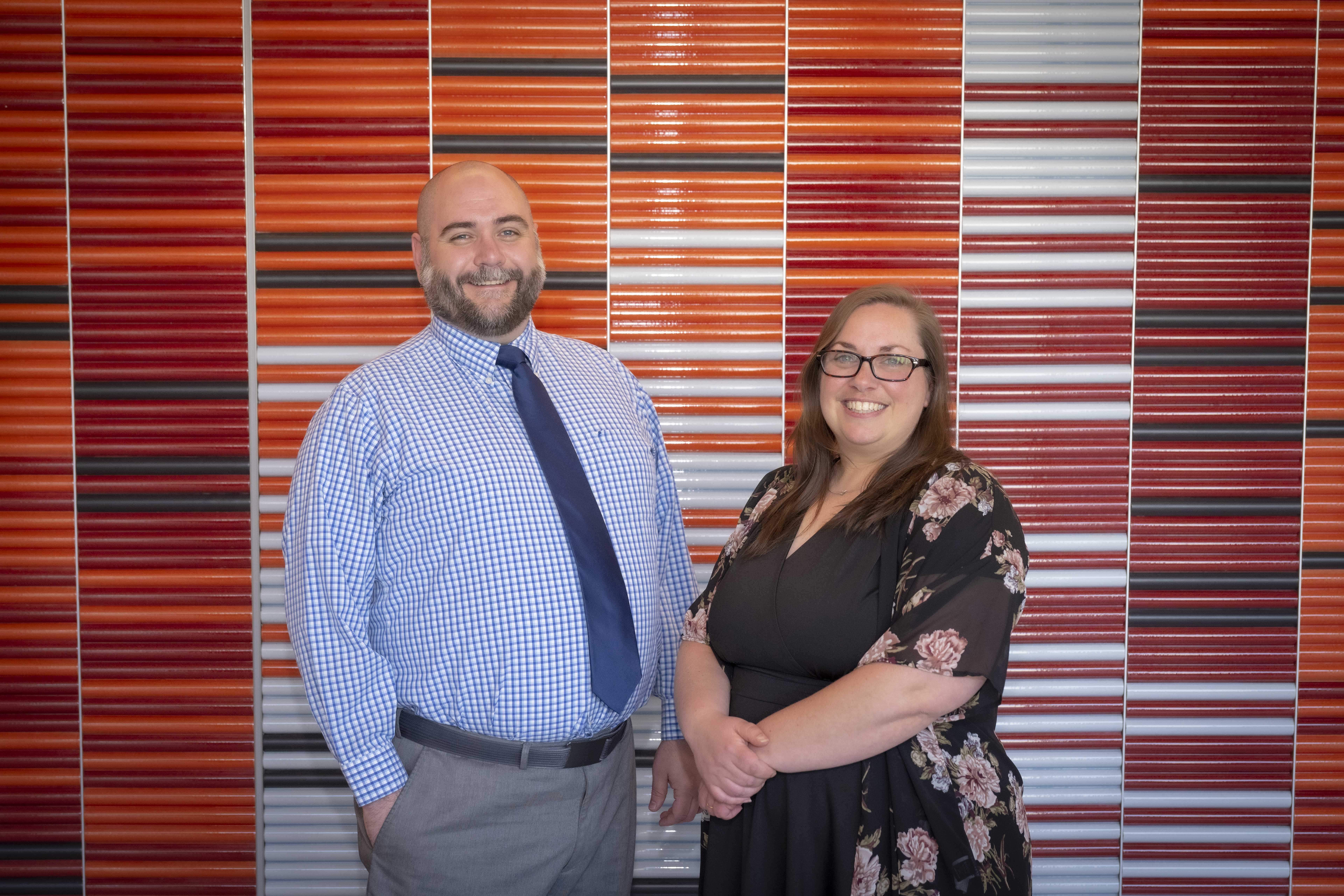 Matt Barry and Nicole Caligiuri at the May 12, 2023 Board of Trustees Luncheon