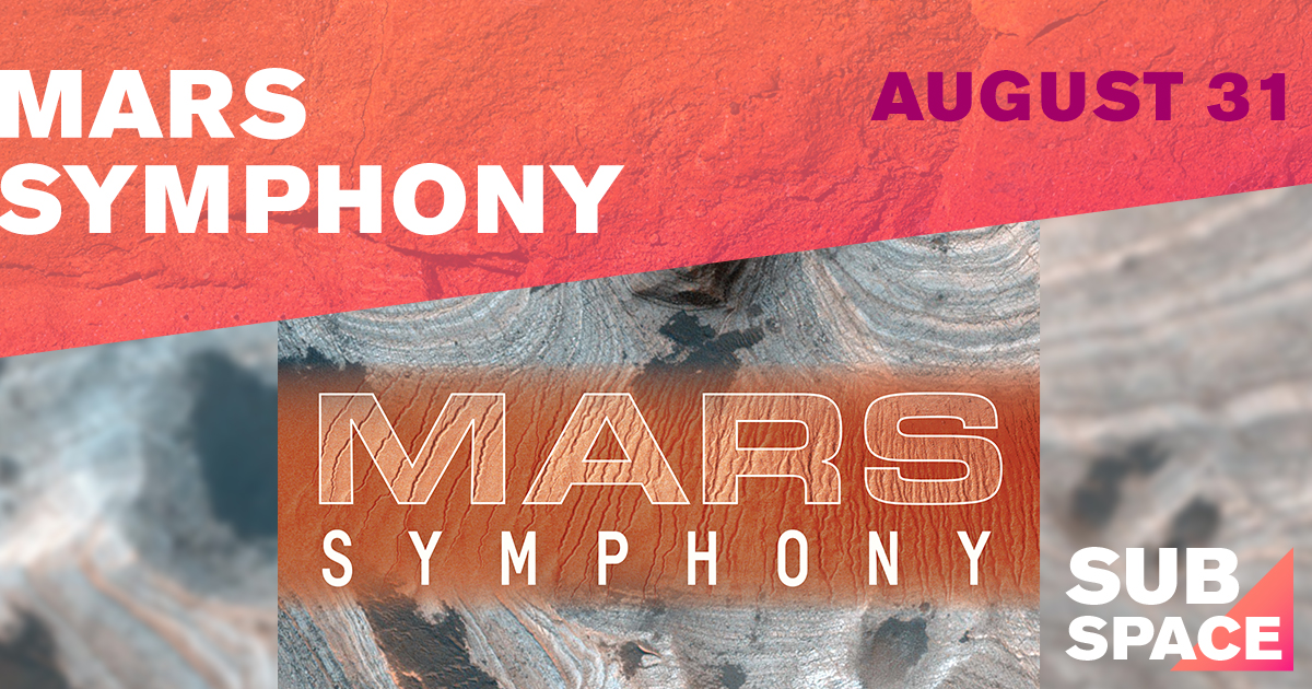 poster of Mars Symphony announcement
