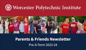 The Parents &amp; Friends email header for Pre-A-Term 2023.