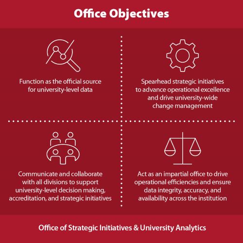 Strategic Initiatives and University Analytics Objectives