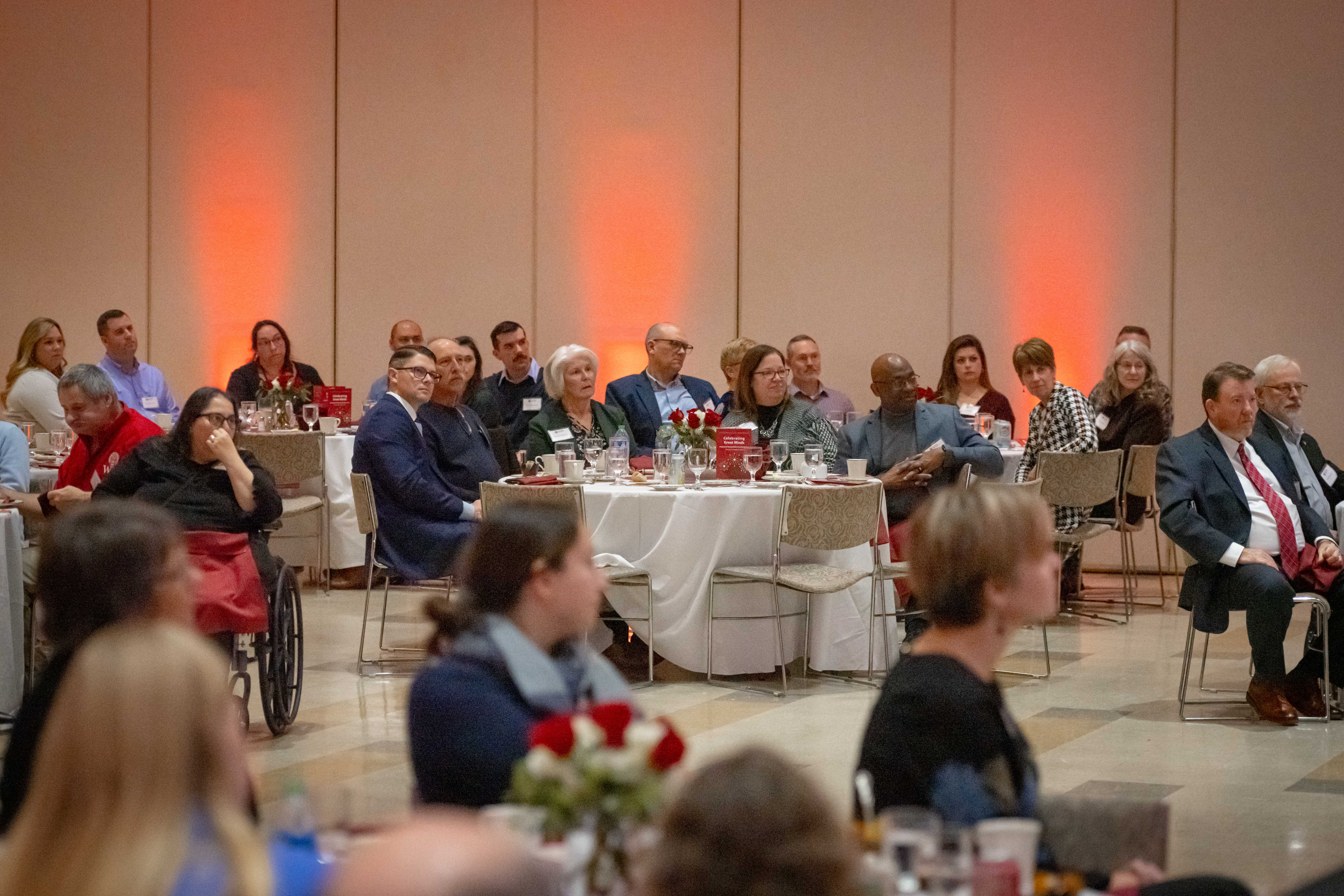 Employees and Guest Sitting.