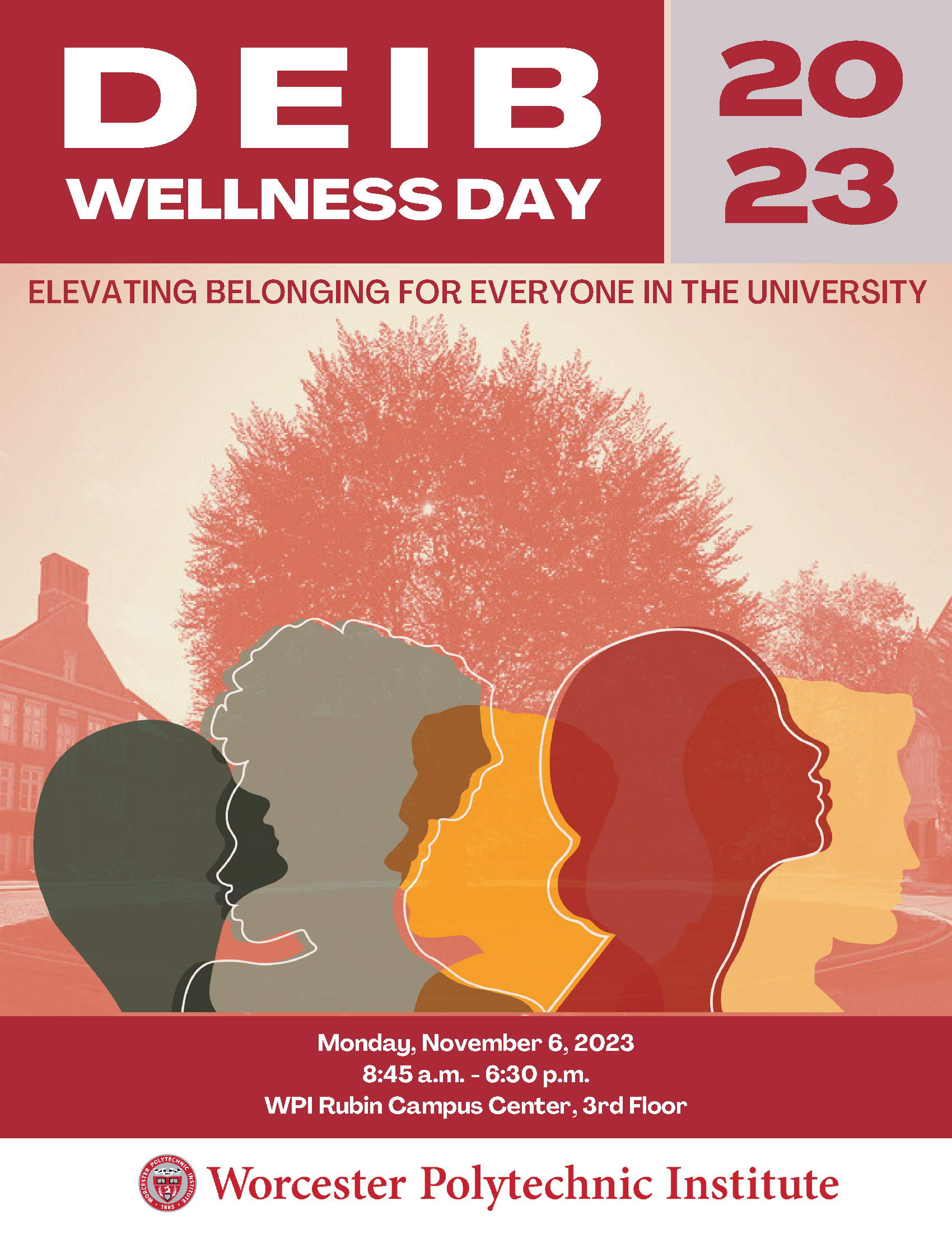 Nov 6, 2023 DEIB Wellness Day Symposium booklet cover image