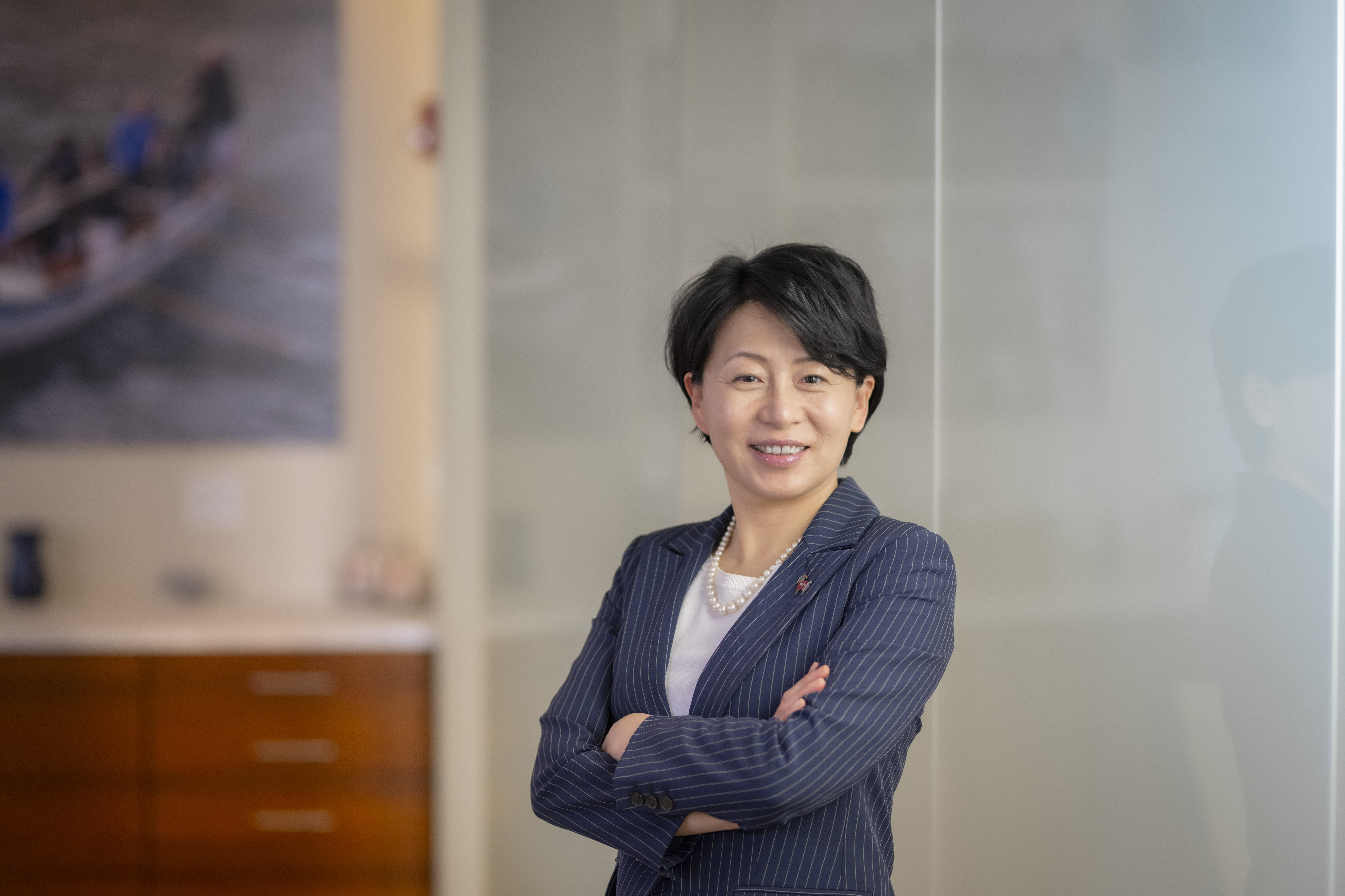 WPI President Grace Wang 