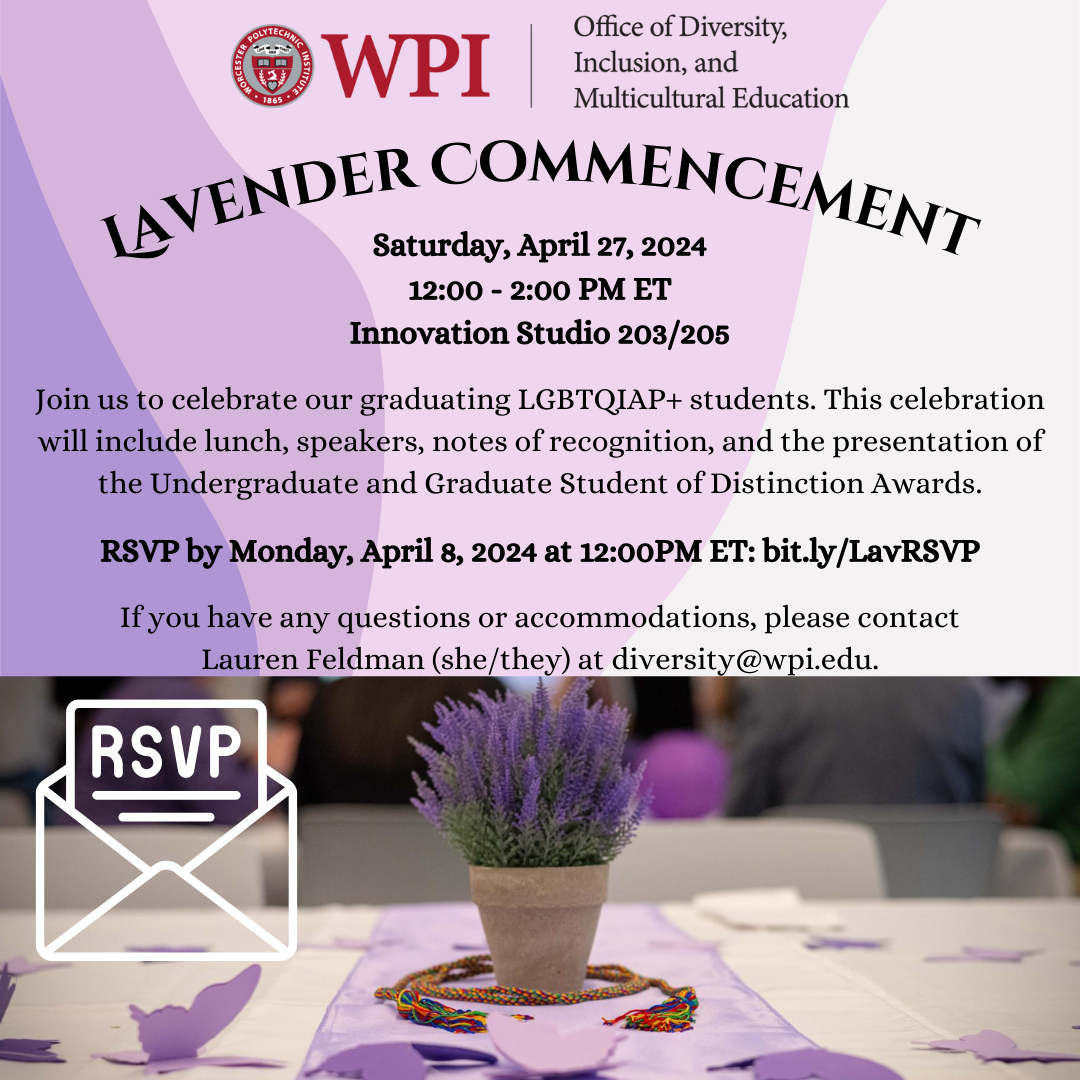 Lavender Commencement 2024