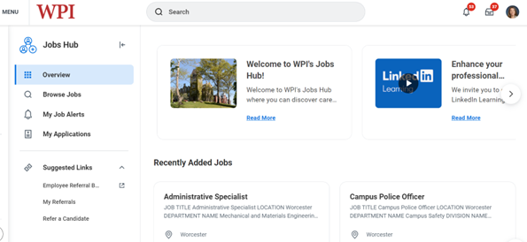 jobs hub