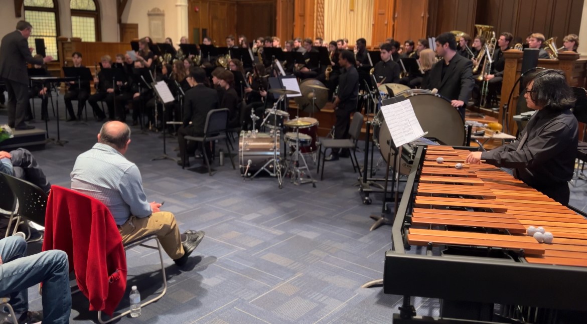 WPI Concert Band performs world premiere composition ’The Ride’