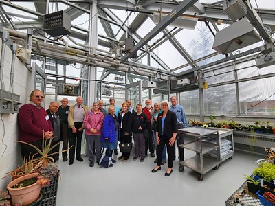WPI Voyagers members in Green House