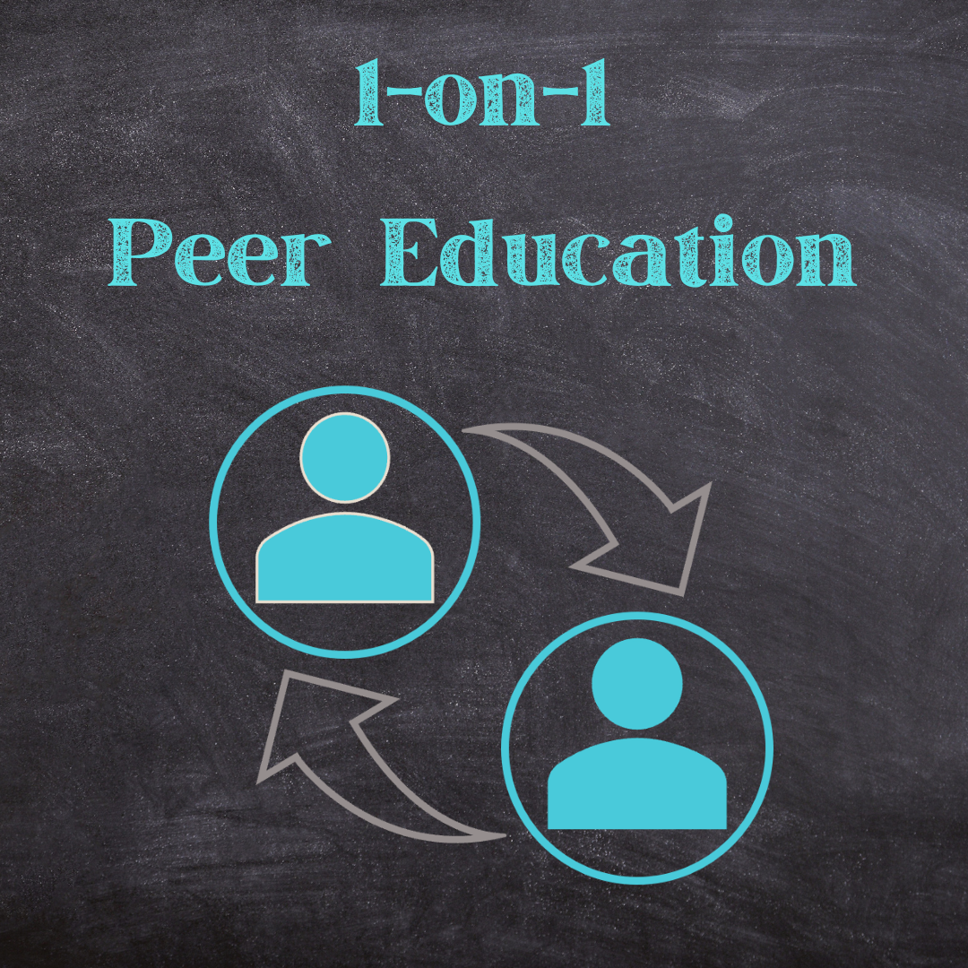 1 on 1 Peer Education