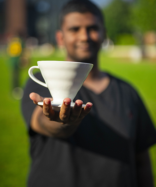 Coffee mug from the coffee club
