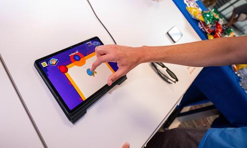 video game on display