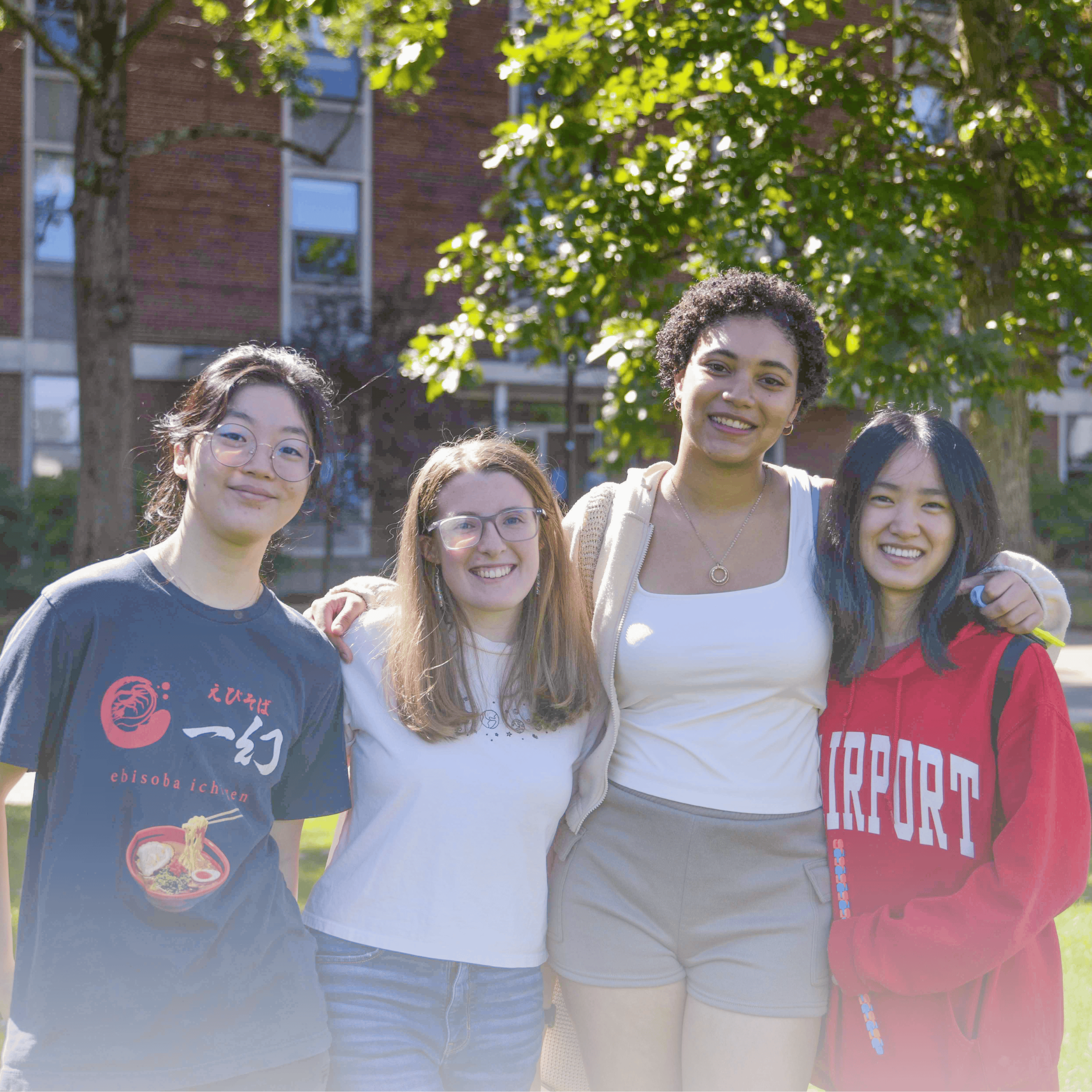 4 students at wpi