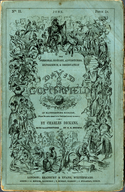 Cover of David Copperfield (serial edition)