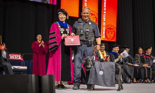 Bella at Commencement