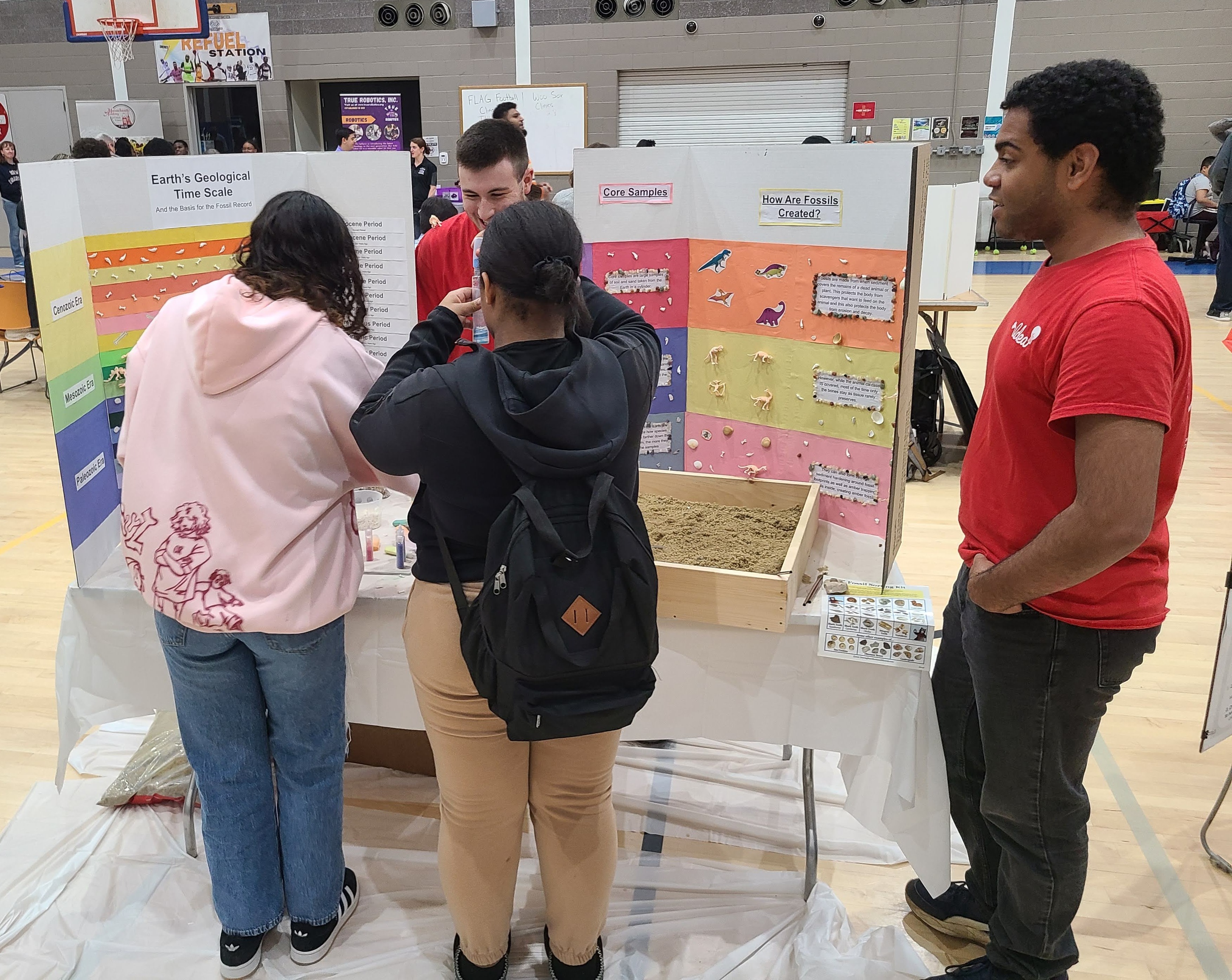 Inspiring and Developing Educators Association (IDEA) Club engages students by "Uncovering Earth’s Fossil Record."