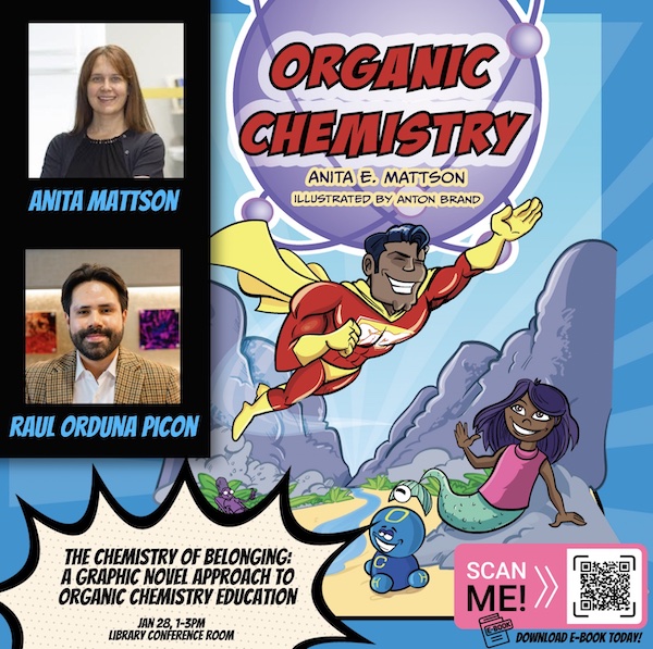 Chemistry of Belonging:  Poster with event information