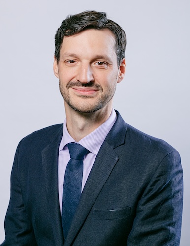 Professional headshot of Hubert Biteau, who is a research advisory board member for the master’s degree in explosion protection engineering at WPI
