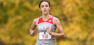 Women’s Cross Country - Student Running
