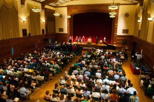 Baccalaureate in Alden Hall, 2013