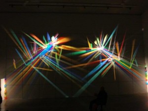A sample of artist Stephen Knapp’s lightpainting