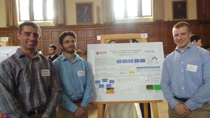 Sean Hathaway, Mikhail Khibkin&nbsp;and Matthew Nicholson