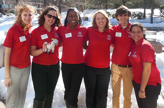 (from left): Amanda Weis, GA Club Manager, Erin Koontz, GA Advisor, Courtnae Currie, GA Advisor, Julie Wilson, Program Coordinator for the GPP, Pedro Escuer, GA Treasurer, Vero Rivero Gorrin, GA Assistant Club Manager