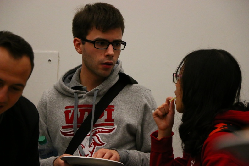 CS Students at the Holiday Party