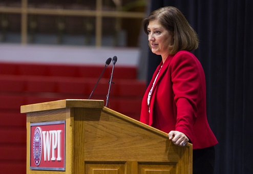President Laurie Leshin will share the current state of the university’s strategic planning process with the community this morning.