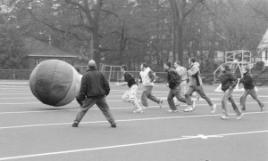 School Kids Playing