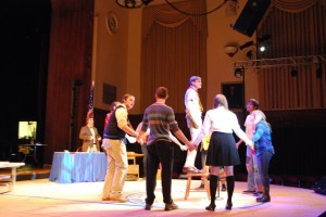 The 25th Annual Putnam County Spelling Bee is a one-act musical comedy showcased by VOX Musical Theatre.