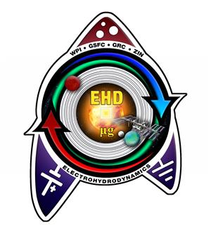 Mission Patch for ISS EHD Experiment