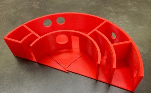 Chamberlain and Eberheim were informed that their unique donut-like structure landed them a spot as a finalist in the international competition.