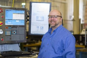 Toby Bergstrom is operations manager of manufacturing laboratories in WPI’s Department of Mechanical Engineering.