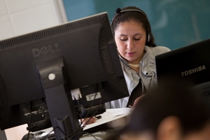 Online students will view lectures on their computers and have access to teachers via e-mail, discussion boards, and telephone.