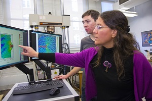 Diana Lados and Anthony Spangenberger analyze deformation in an aircraft aluminum alloy